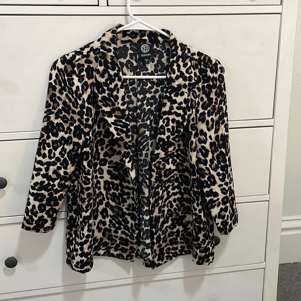 Cheetah blazer!